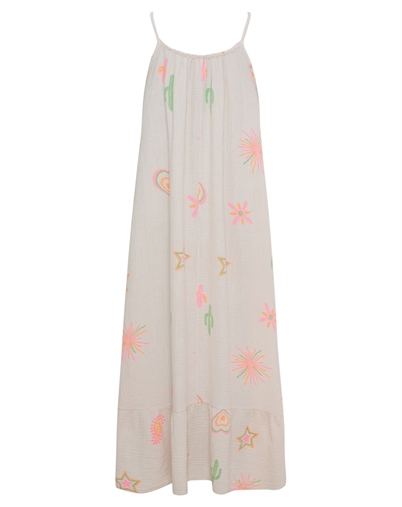 Marta Du Chateau - MDCPalina Kjole - Beige